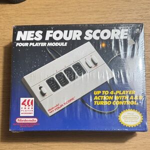Nintendo NES Four Score Multiplayer Four Player Module - Sealed